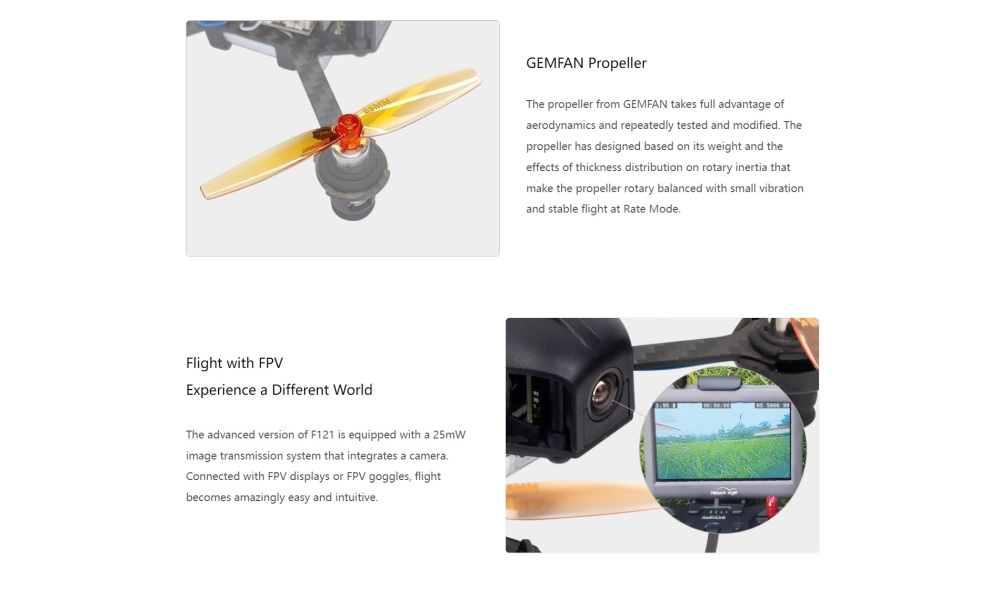 F121 Golden Beetle Multirotor RC Model Aircraft for RC Model Aircraft Training