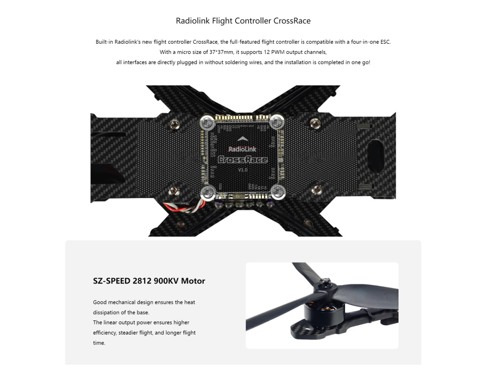 M435 Quadcopter with 3kg Payload for RC Model Aircraft Training