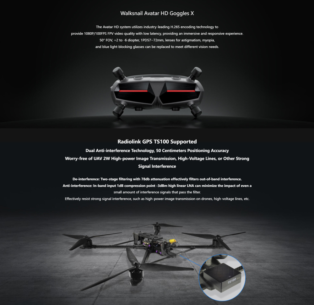 M435 Quadcopter with 3kg Payload for RC Model Aircraft Training