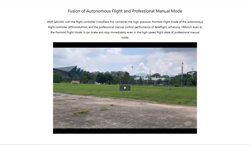 QAV250 Quadcopter for RC Model Aircraft Training