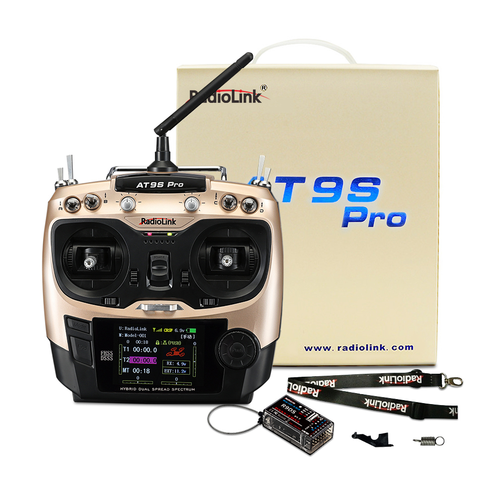 AT9S Pro Remote Control for RC Airplanes