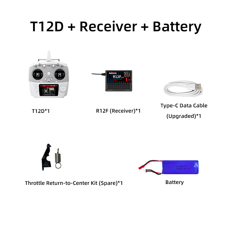 12-Channel Remote Control for RC Model Aircraft Training