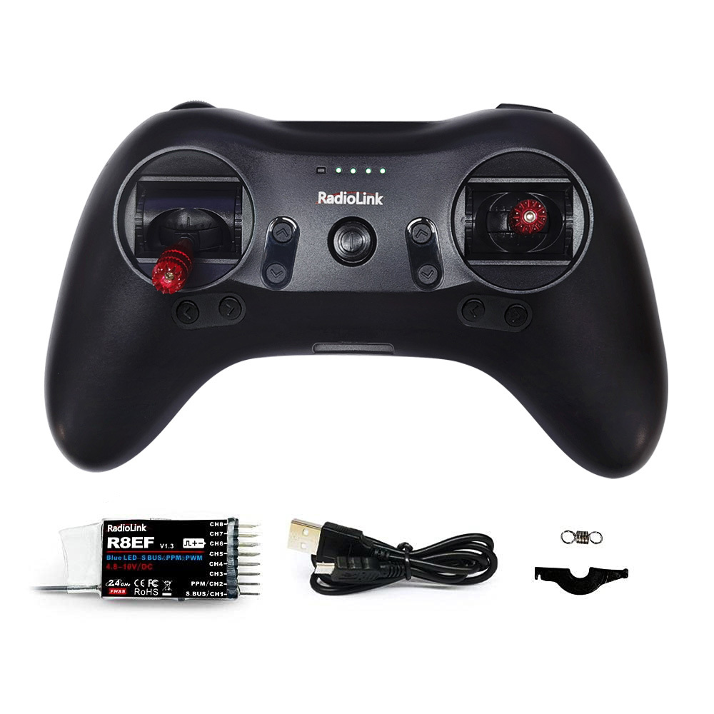T8S 8-Channel Handheld Remote Control for RC Airplanes Cars Boats