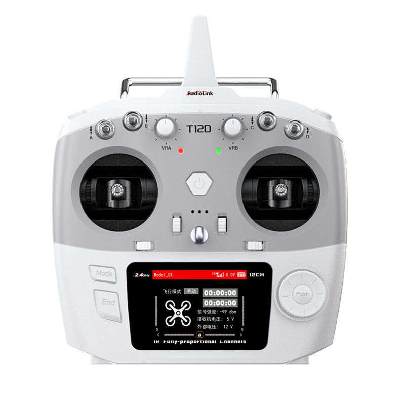 12-Channel Remote Control for RC Model Aircraft Training