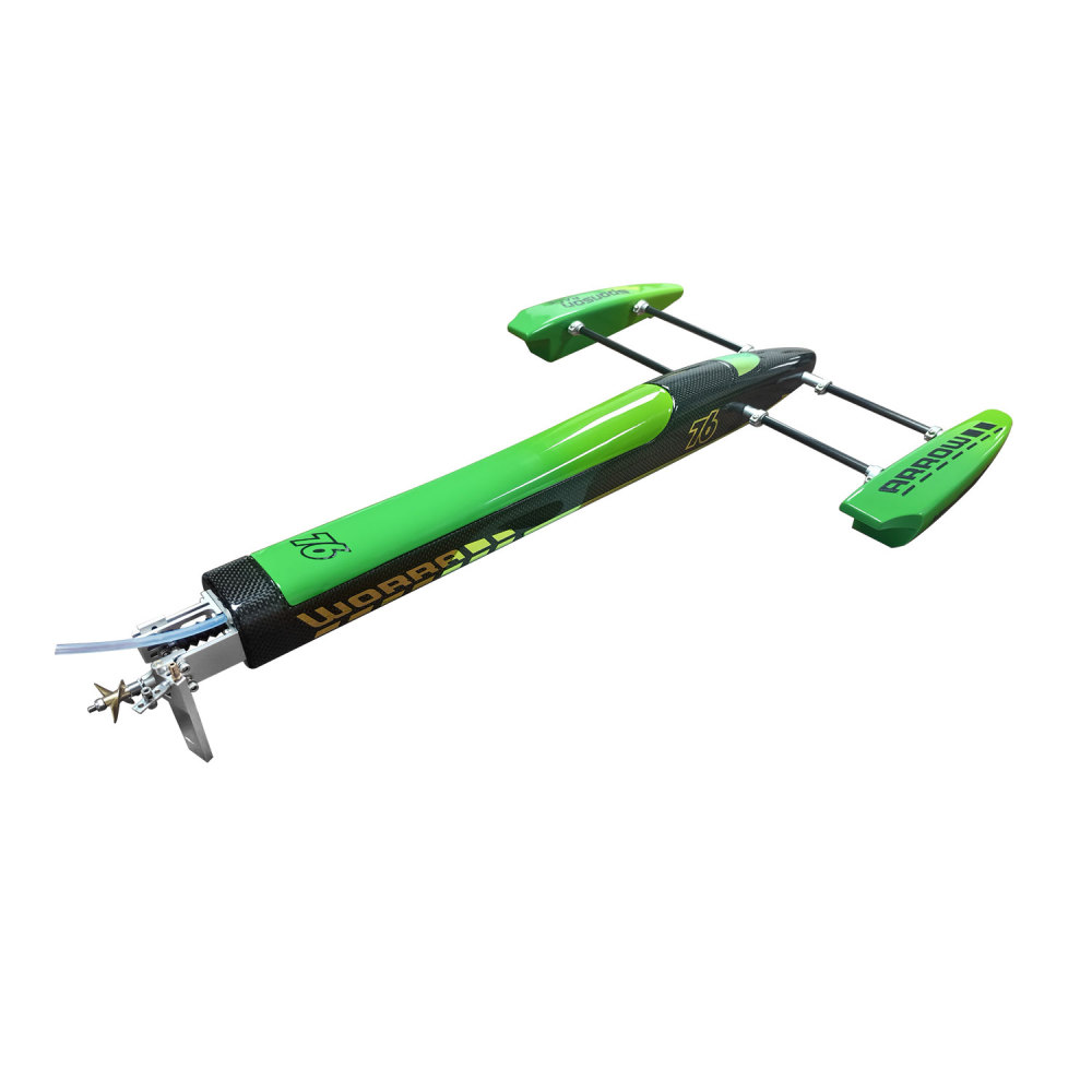 RC Shrimp Boat TFL 1128 Blue Arrow Gradient Green