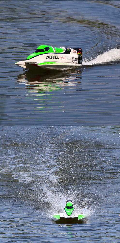 TFL ARTR 1238 30-inch Remote-Controlled Electric Boat Caudwell F1 Boat 3660/2070 kV Brushless Motor