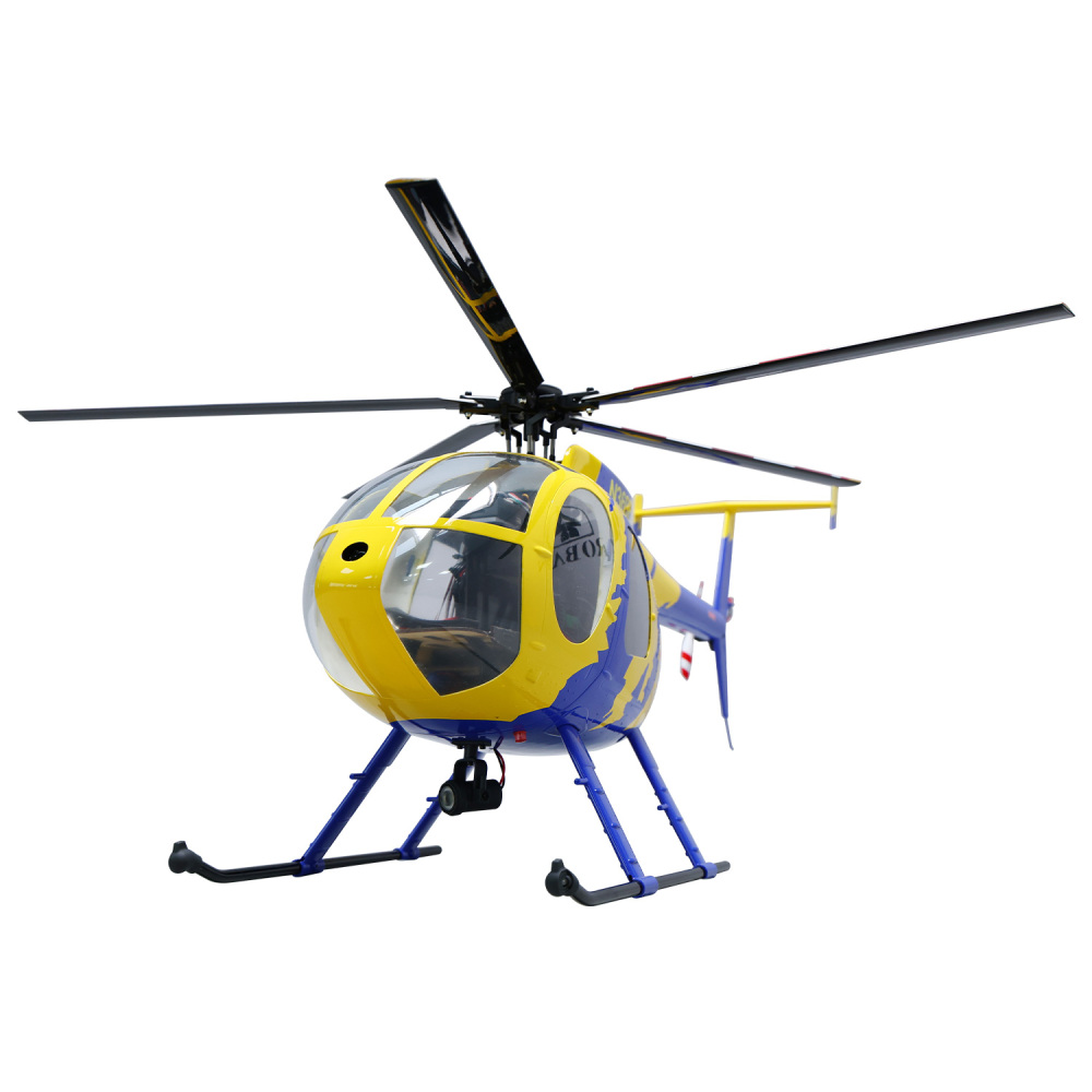 ROBAN RTF 470 Size MD-500E N369E RC Helicopter 5 Blades X2 flight control Model