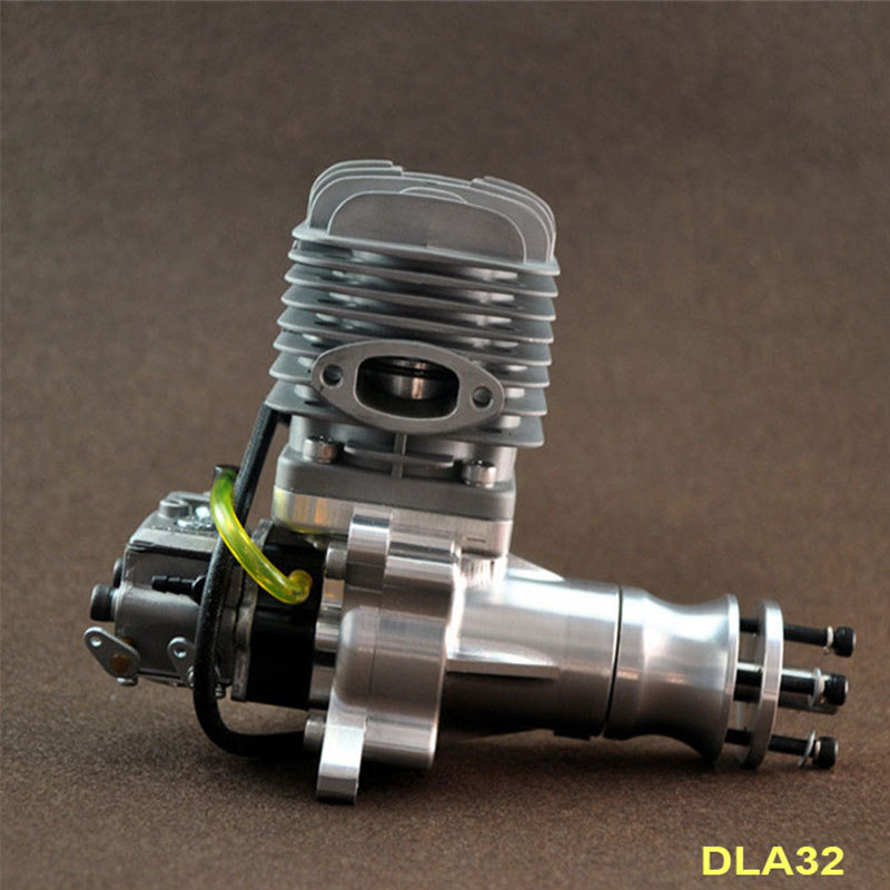 New Version Single Cylinder  DLA CNC Gasoline/Petrol Engine for RC Airplane