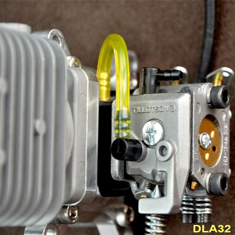 New Version Single Cylinder  DLA CNC Gasoline/Petrol Engine for RC Airplane