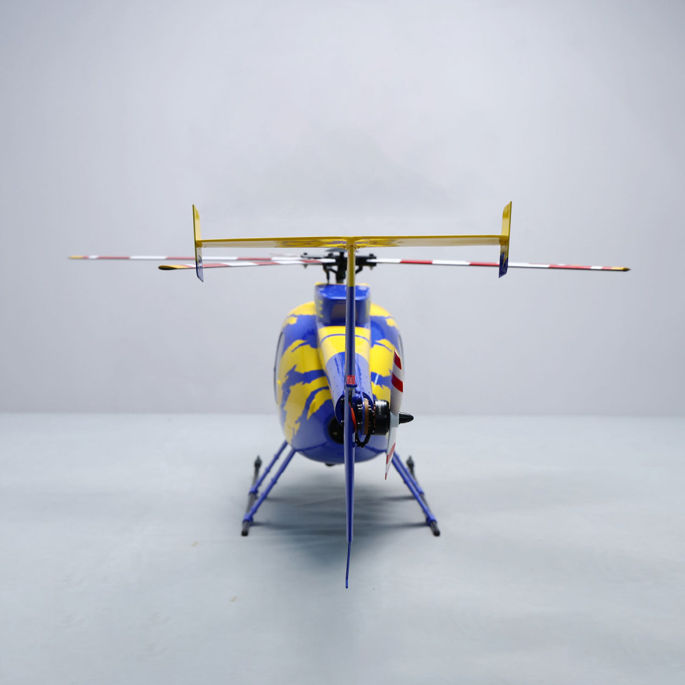 ROBAN RTF 470 Size MD-500E N369E RC Helicopter 5 Blades X2 flight control Model