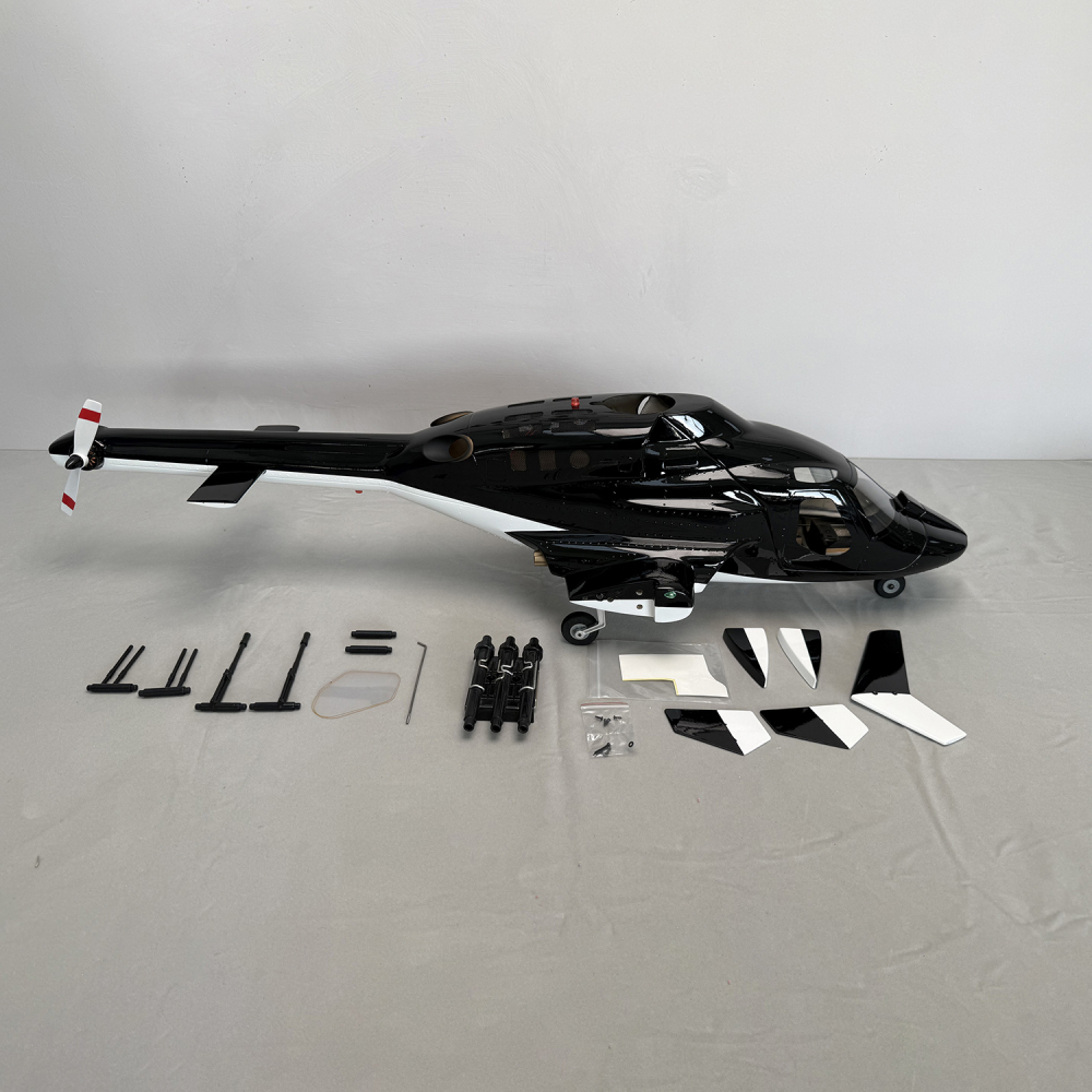 470L Airwolf replacement fuselage kit incl LED set