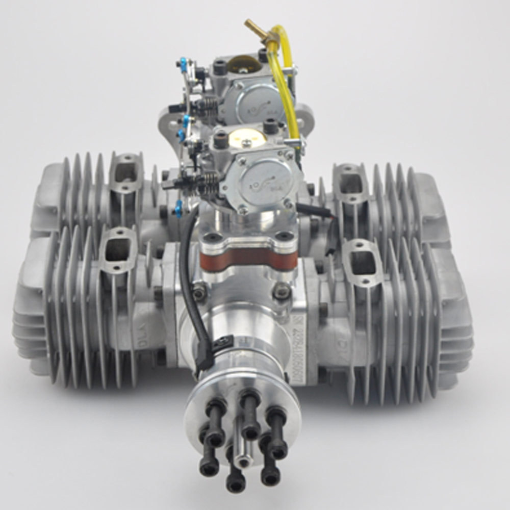 New Version Single Cylinder  DLA CNC Gasoline/Petrol Engine for RC Airplane