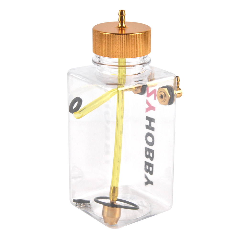 RC Tank Gas Fuel Bottle with Transparent Plastic for RC Airplane Model