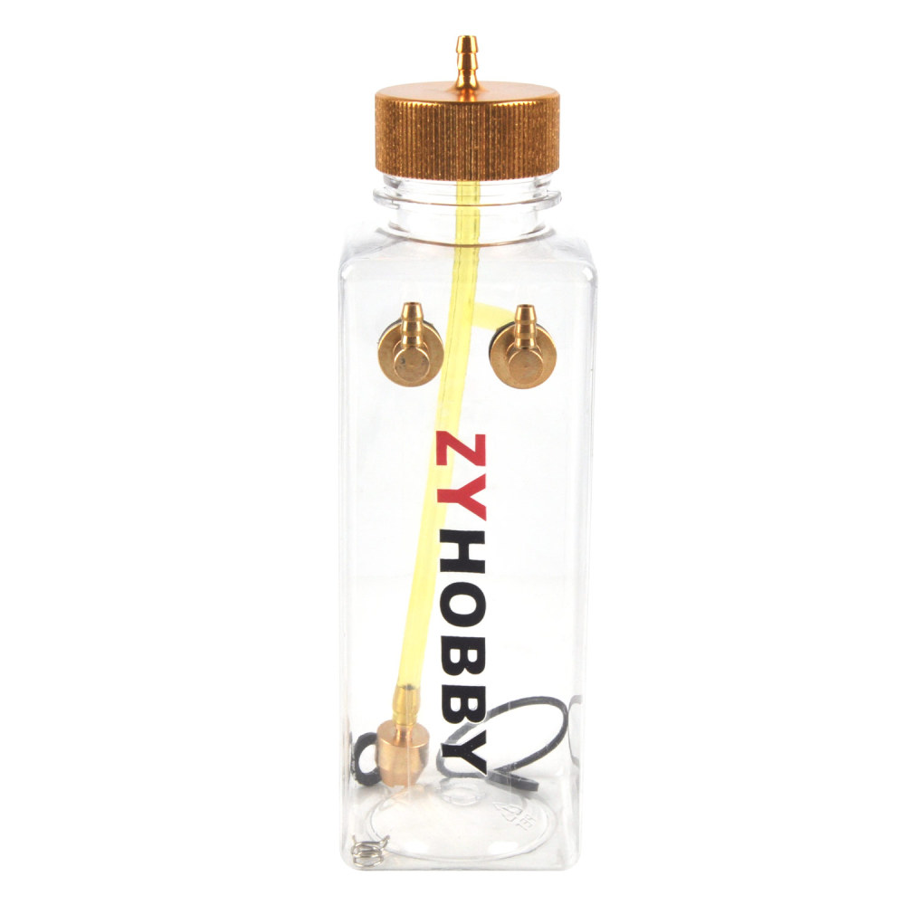 RC Tank Gas Fuel Bottle with Transparent Plastic for RC Airplane Model