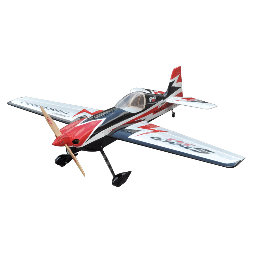 Sbach342 55inch RC Airplane Fuselage 3D Fix Wing Wooden Model Plane Frame PNP Version