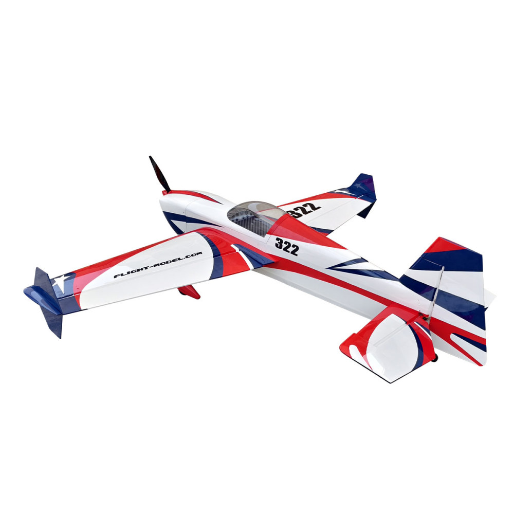 VOTEC 322 67in Fixed Wing Electric RC Model GA2000R-7 Moto white PNP Version