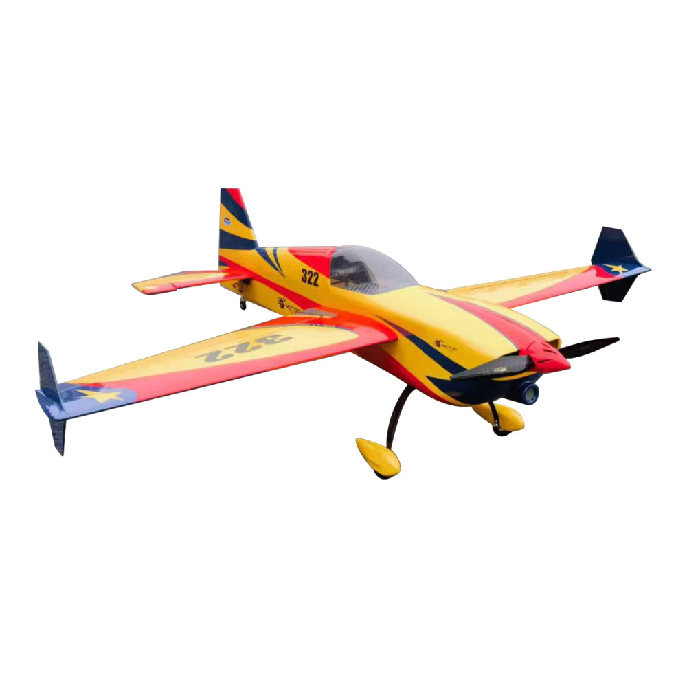 VOTEC 322 67inch Fixed Wing Electric RC Model  GA2000R-7 Moto Yellow PNP Version