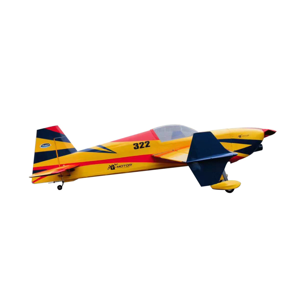 VOTEC 322 67inch Fixed Wing Electric RC Model  GA2000R-7 Moto Yellow PNP Version