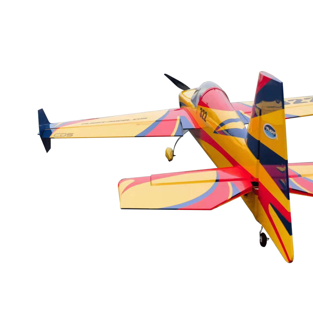 VOTEC 322 67inch Fixed Wing Electric RC Model  GA2000R-7 Moto Yellow PNP Version