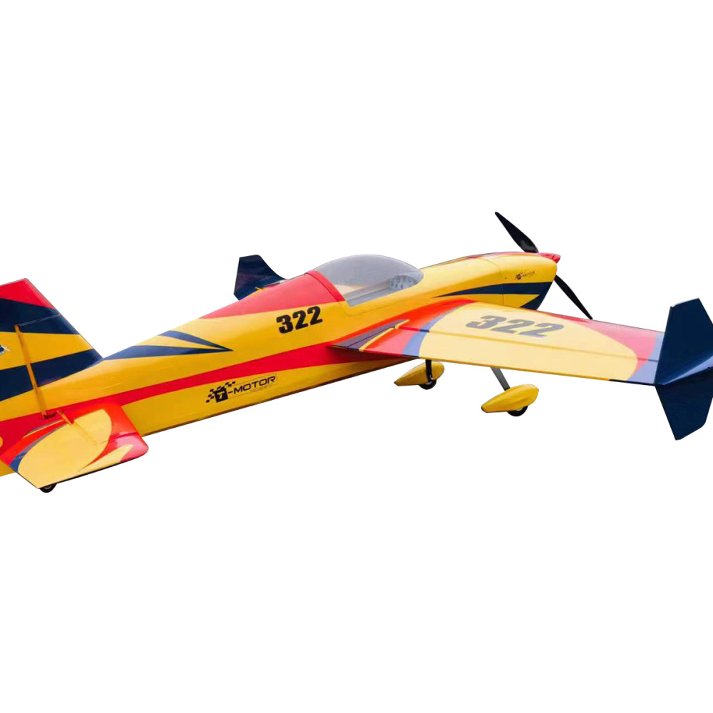 VOTEC 322 67inch Fixed Wing Electric RC Model  GA2000R-7 Moto Yellow PNP Version