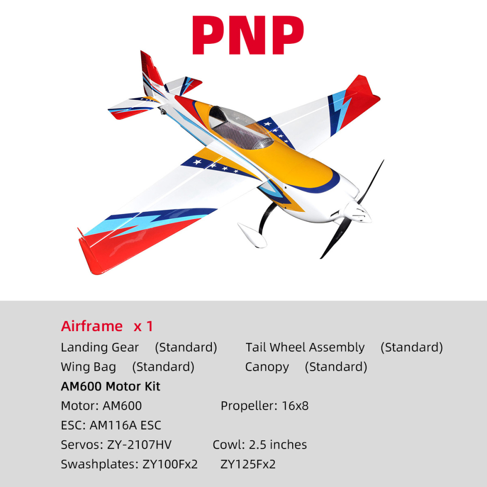 PurAr 60 inch VOTEC322 70E Fixed Wing Light Wood Aircraft Electric Quick Detachable Wing PNP