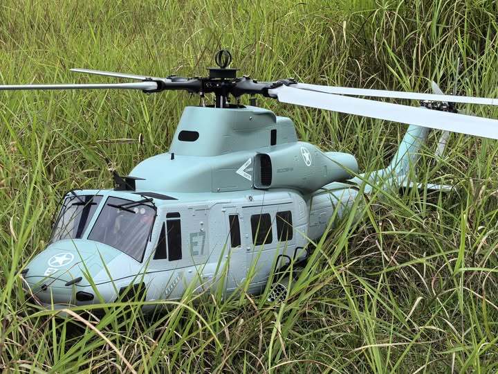 Goosky E7 UH‑1Y Venom 1:9 Scale Real‑Grade RC Helicopter