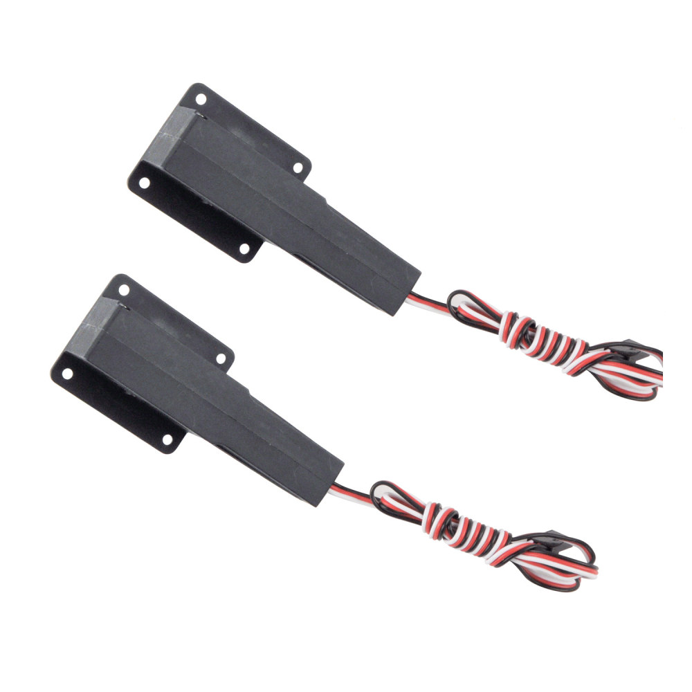 Main Electric Retract Landing Gear No Shaft RC Airplane Fixed‑Wing Model Accessory 1 set