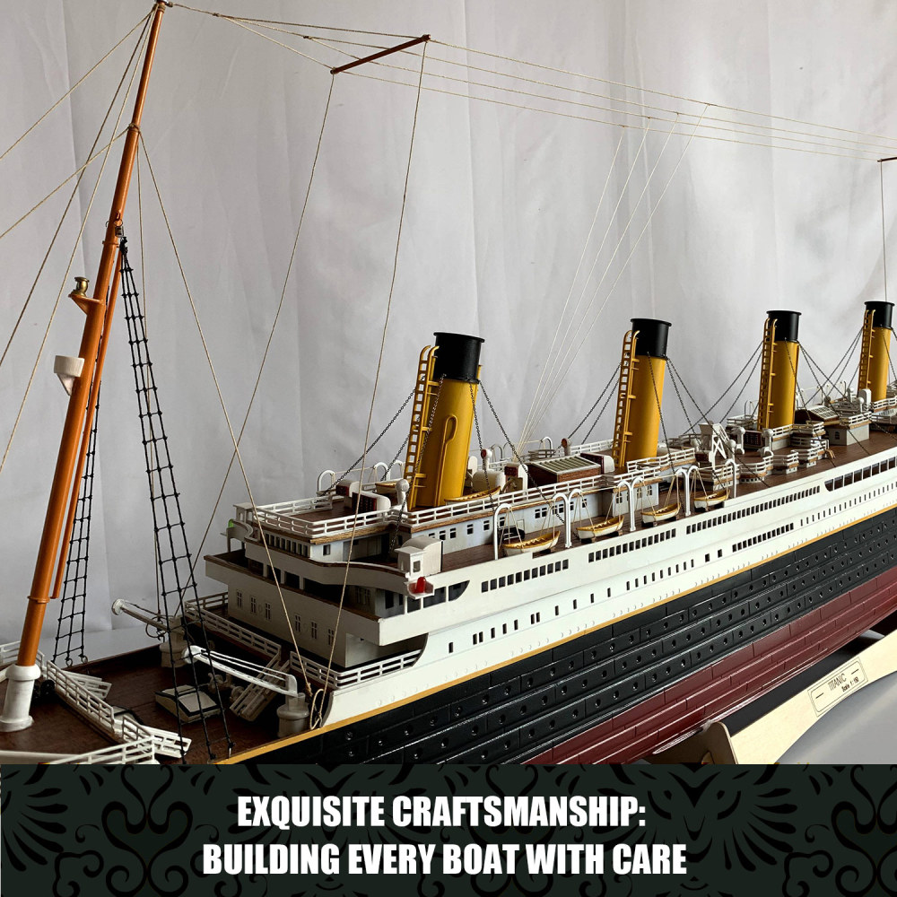 Scale Model of the Titanic 1:150