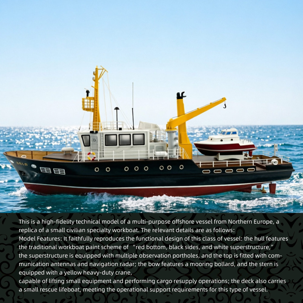 1:25 European OSLO Workboat