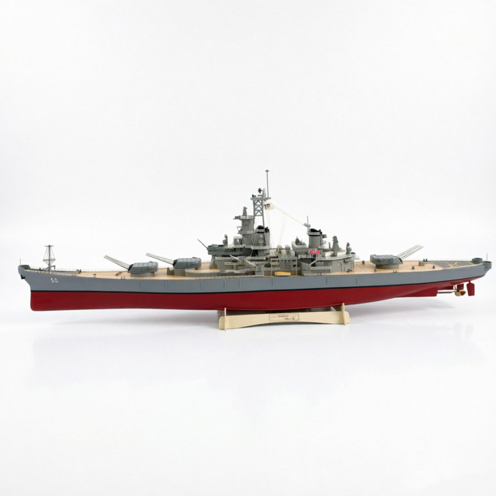 1:150 Scale Model of the Battleship Missouri