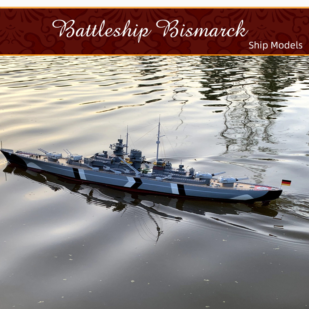 1:150 Scale Bismarck Battleship