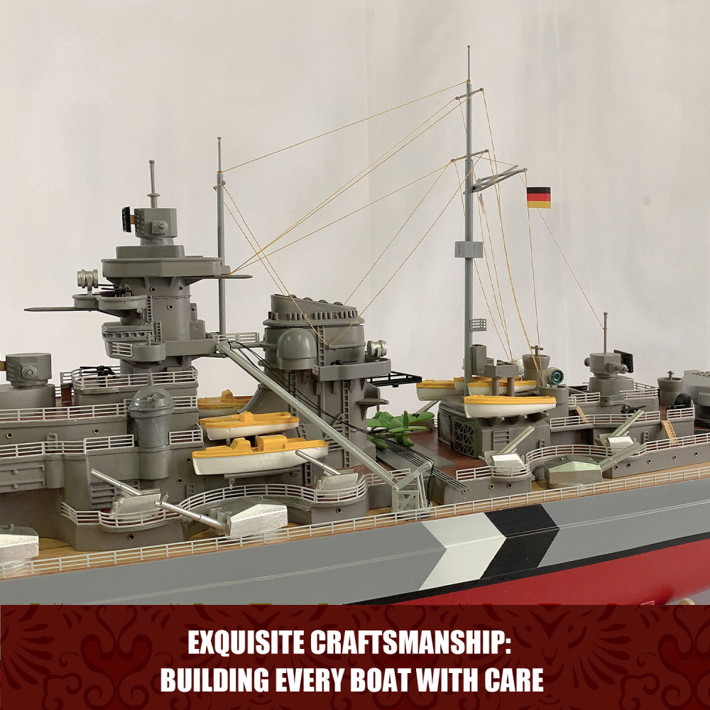 1:150 Scale Bismarck Battleship