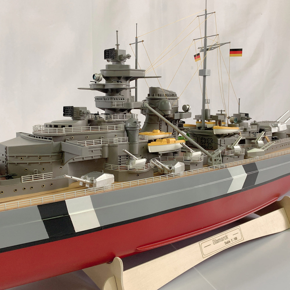 1:150 Scale Bismarck Battleship