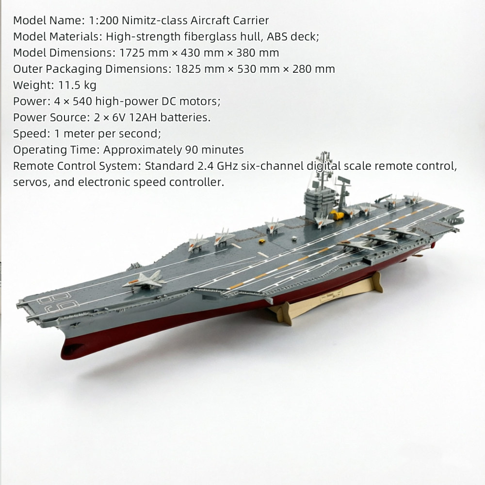 Nimitz-class aircraft carrier 1:200