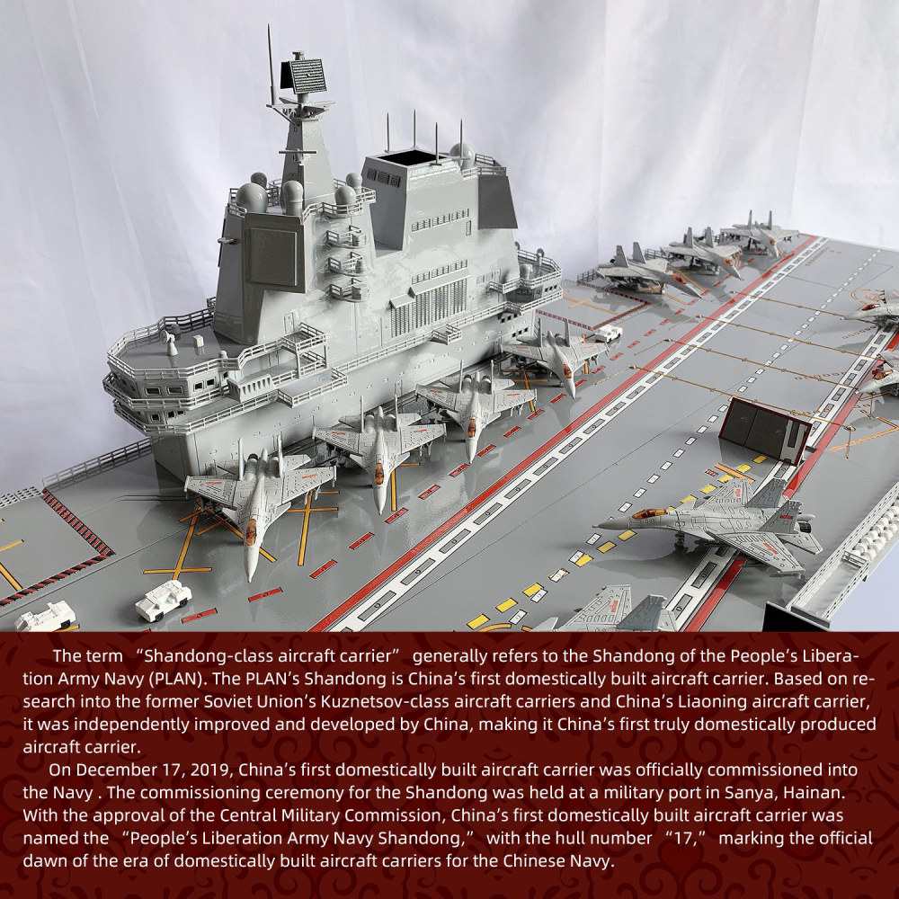 The Shandong Aircraft Carrier 1:200