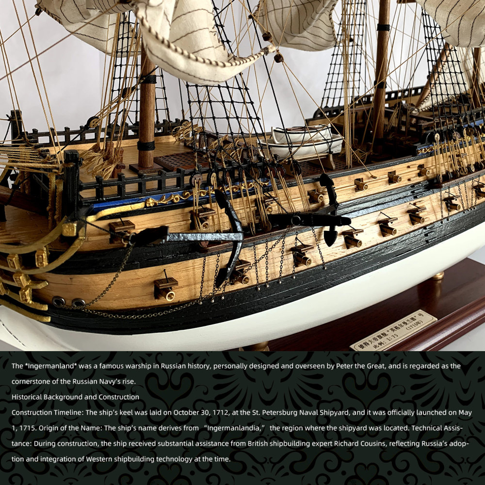Peter the Great's Flagship the Ingermanland 1:75