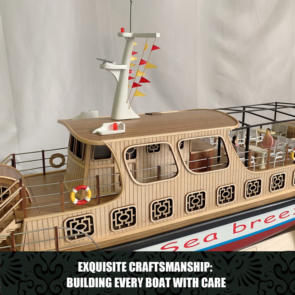 “Sea Breeze” Inland River Yacht Model
