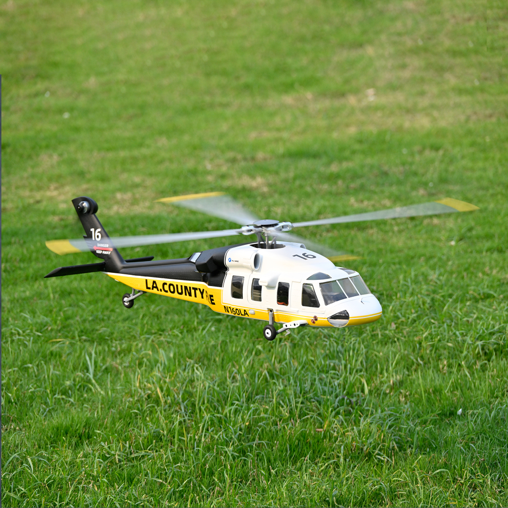 UH-60L Firehawk Scale RC Helicopter, Soft Takeoff & Landing, GPS Stabilization