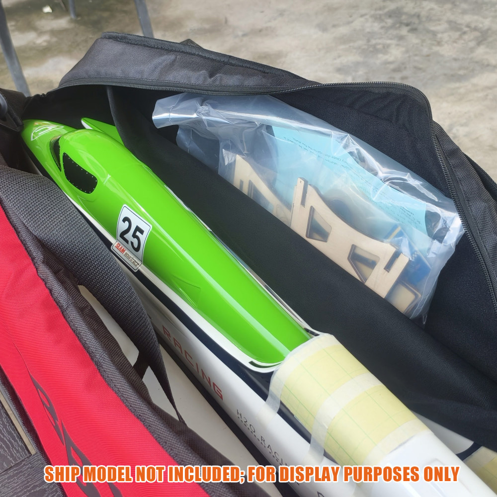 Portable Carry Bag for RC Boat Models, Large Capacity Protective Storage Case