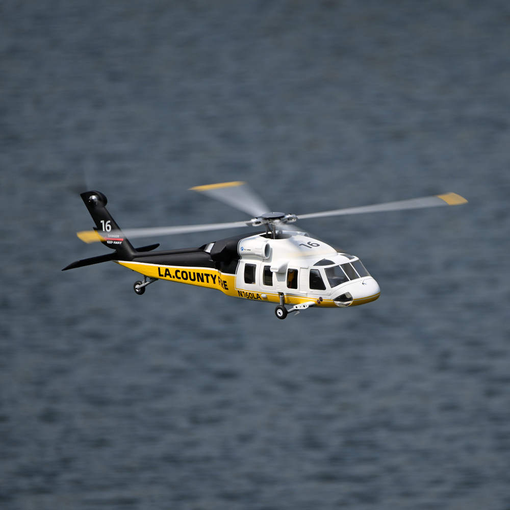 UH-60L Firehawk Scale RC Helicopter, Soft Takeoff & Landing, GPS Stabilization