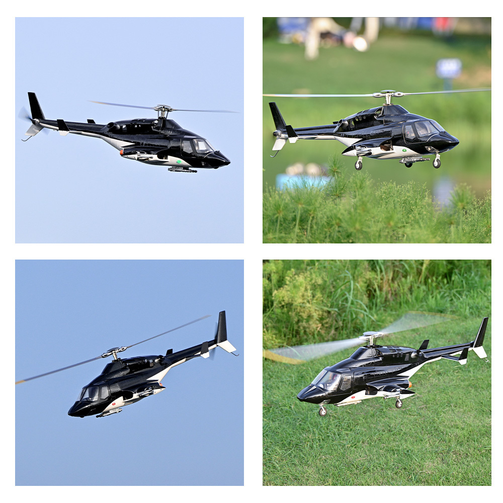 New Airwolf RC Helicopter Model, RTF Ready-to-Fly