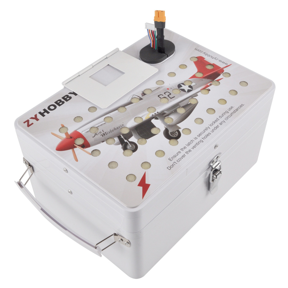 Fireproof Sealed LiPo Battery Safe Box, Storage Tool for RC Model Aircraft Lithium Batteries.
