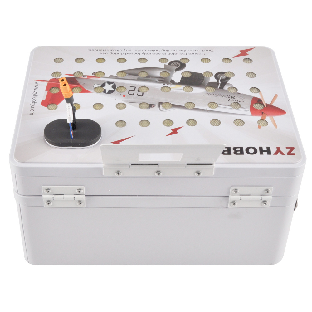 Fireproof Sealed LiPo Battery Safe Box, Storage Tool for RC Model Aircraft Lithium Batteries.