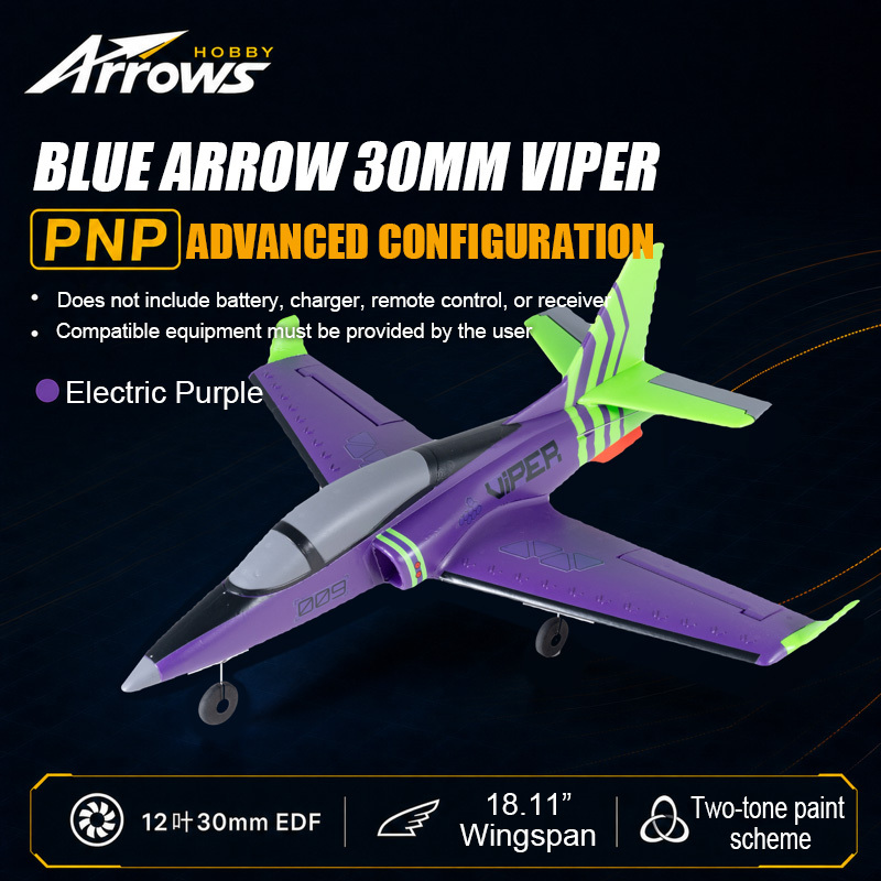 Arrows Hobby 30mm Viper EDF Electric Fixed-Wing RC Model Aircraft