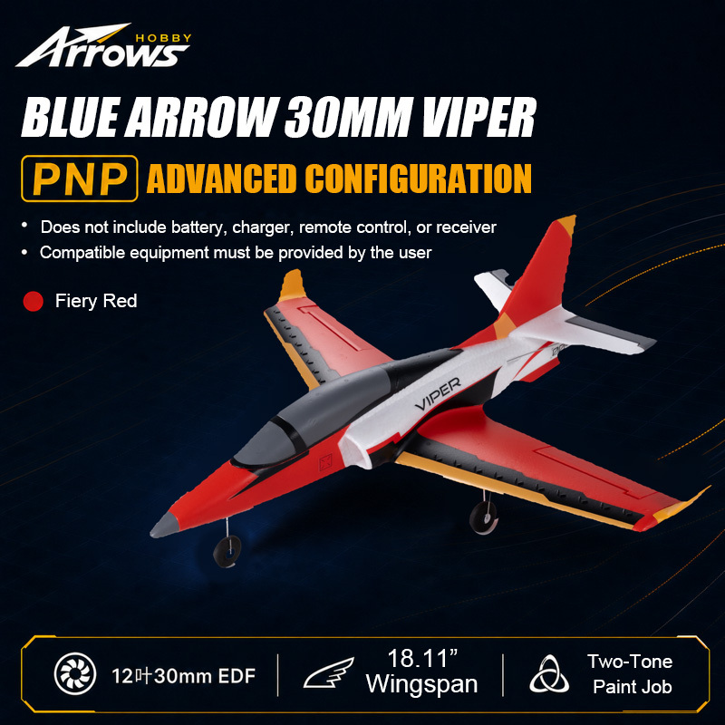 Arrows Hobby 30mm Viper EDF Electric Fixed-Wing RC Model Aircraft