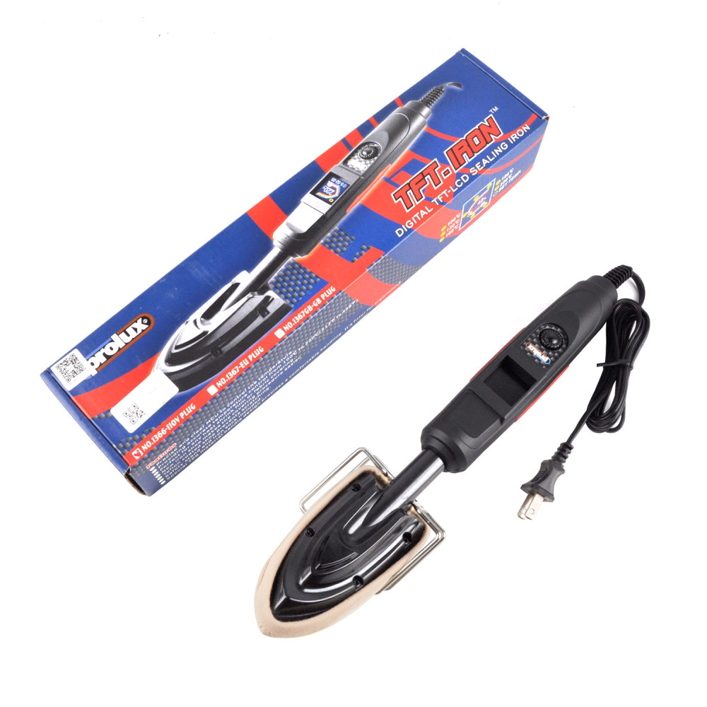 PROLUX (Taiwan) PX1366 RC Sealing Iron with LED LCD Display, 110V