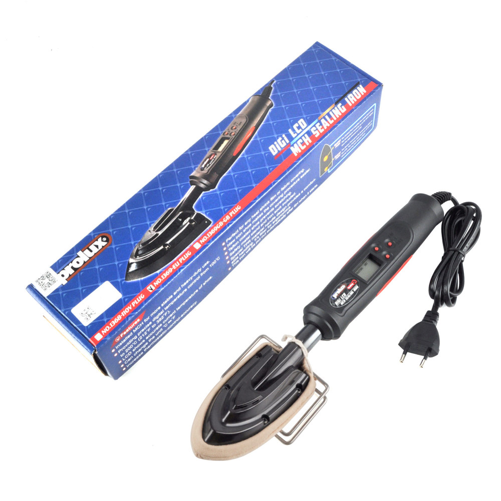 ROLUX PX1369 Adjustable Temperature RC Sealing Iron with LED LCD Display