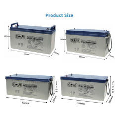 12V 100AH Solar Gel Deep Cycle Battery