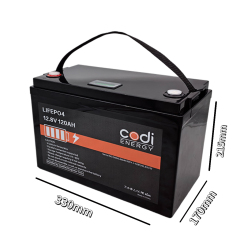 12.8V 120Ah Lithium Iron Battery Home Storage LiFePo4 Battery