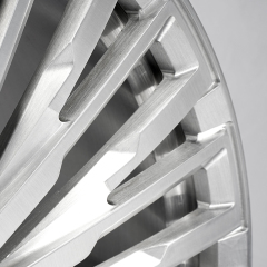 aluminium alloy passenger car wheels drawing forged rim